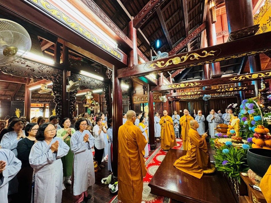 Quang cảnh buổi lễ