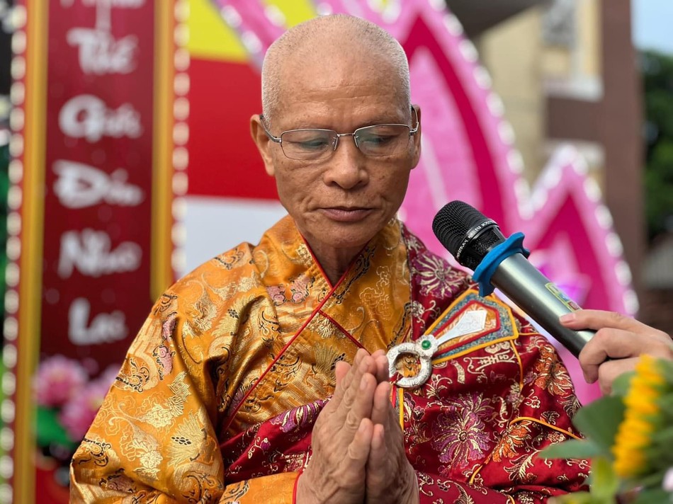 Hòa thượng Thích Thông Hội cung tuyên Thông điệp Đại lễ Phật đản Phật lịch 2568