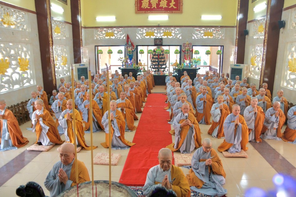 Lễ tác pháp an cư tại chùa Phước Thiện Lễ tác pháp an cư tại chùa Phước Thiện