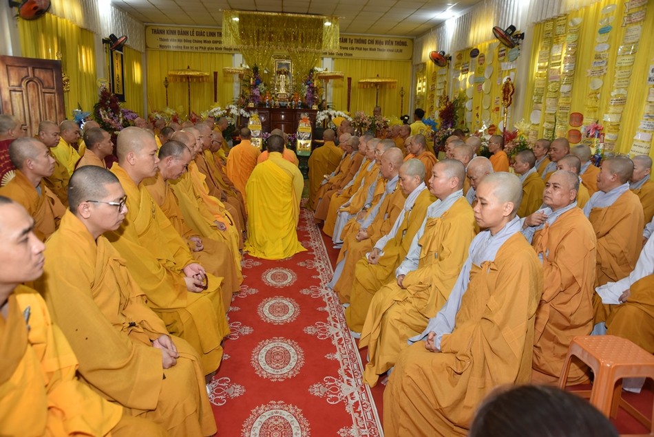 Quang cảnh buổi lễ