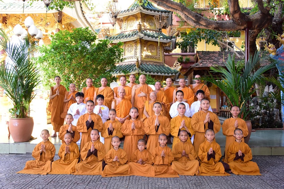 Lưu niệm sau khi kết thúc khóa tu