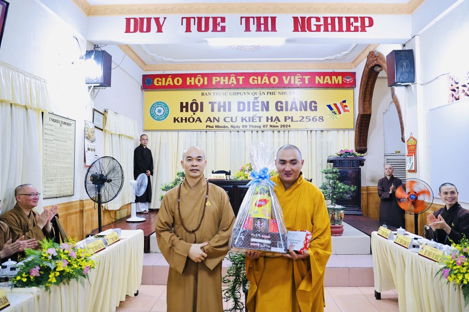 Đại đức Thích An Chương đạt giải ba