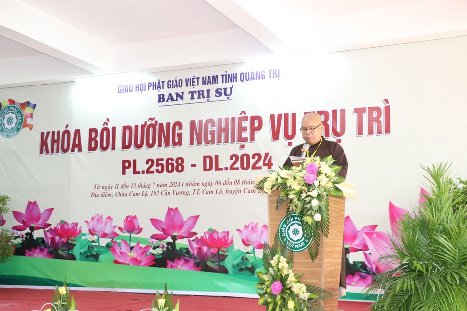 Đại đức Thích Đạo Không thông qua nội quy khóa bồi dưỡng Đại đức Thích Đạo Không thông qua nội quy khóa bồi dưỡng