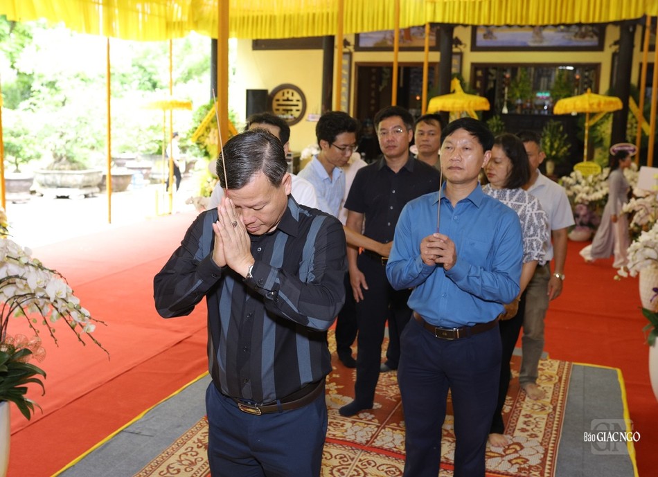 Phái đoàn Công an tỉnh Thừa Thiên Huế