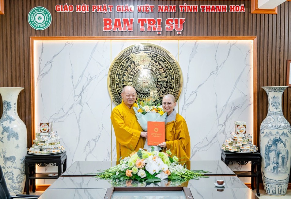 Bổ nhiệm Sư cô Thích Ngọc Khiết làm trụ trì chùa Mậu Tùng (Mậu Lâm)