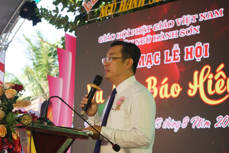 Ông Tạ Tự Bình phát biểu