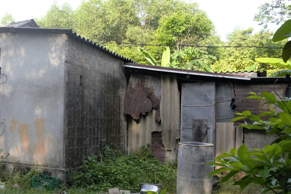 Căn nhà hiện tại của gia đình ông Hùng Căn nhà hiện tại của gia đình ông Hùng