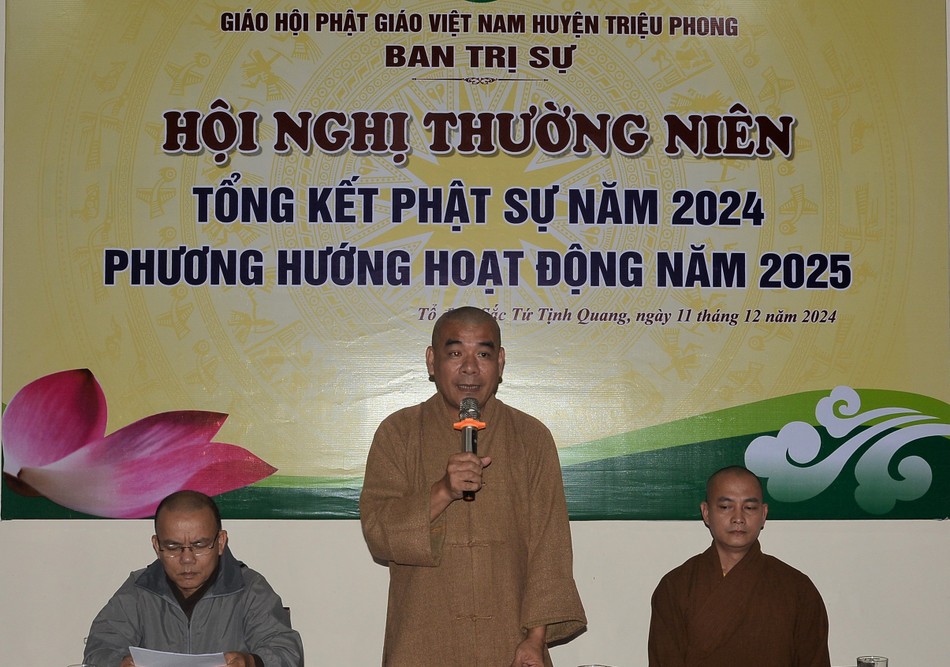 Đại đức Thích Nguyên Mãn phát biểu khai mạc Đại đức Thích Nguyên Mãn phát biểu khai mạc