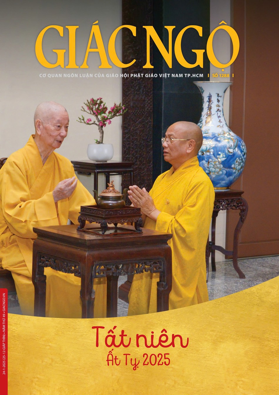 Bìa Báo Giác Ngộ số 1288 - Ảnh: Bảo Toàn; Mỹ thuật: Tống Viết Diễn Bìa Báo Giác Ngộ số 1288 - Ảnh: Bảo Toàn; Mỹ thuật: Tống Viết Diễn