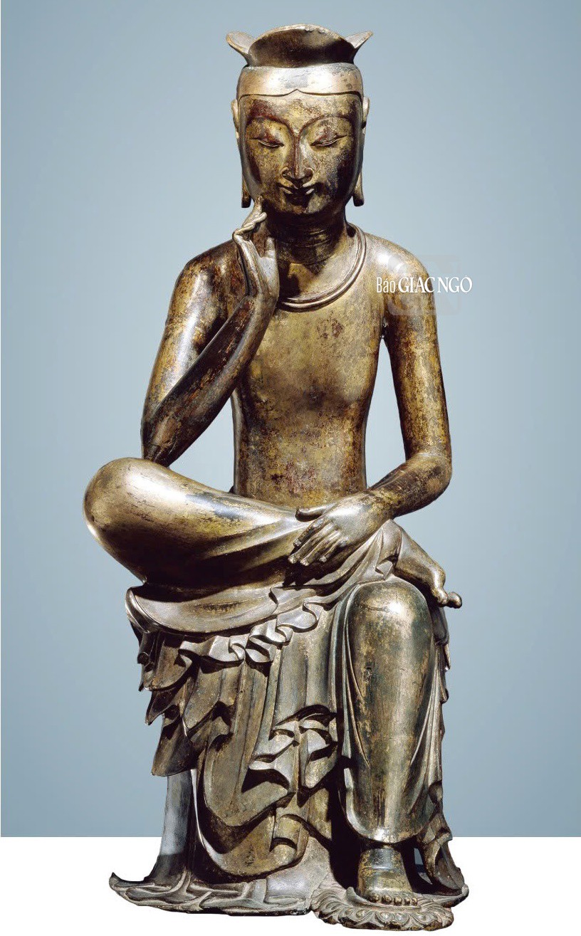 Tượng Di Lặc, Hàn Quốc, thế kỷ VII - National Museum of Korea Tượng Di Lặc, Hàn Quốc, thế kỷ VII - National Museum of Korea