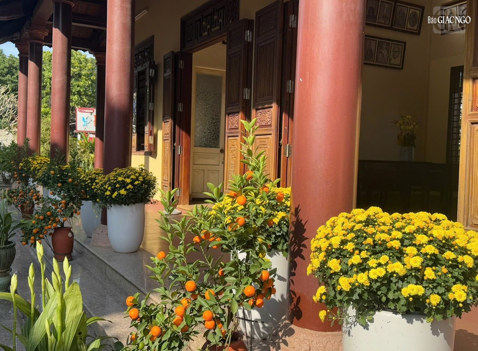 Một góc chùa Từ Đàm