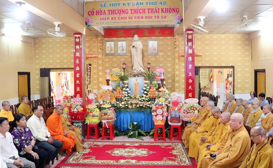 Quang cảnh buổi lễ