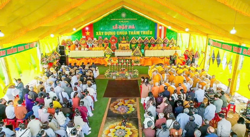 Toàn cảnh buổi lễ