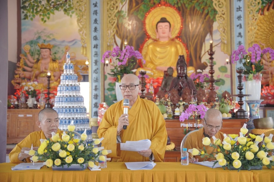 Thượng tọa Thích Hạnh Huệ triển khai kế hoạch tổ chức khóa An cư kiết hạ Thượng tọa Thích Hạnh Huệ triển khai kế hoạch tổ chức khóa An cư kiết hạ