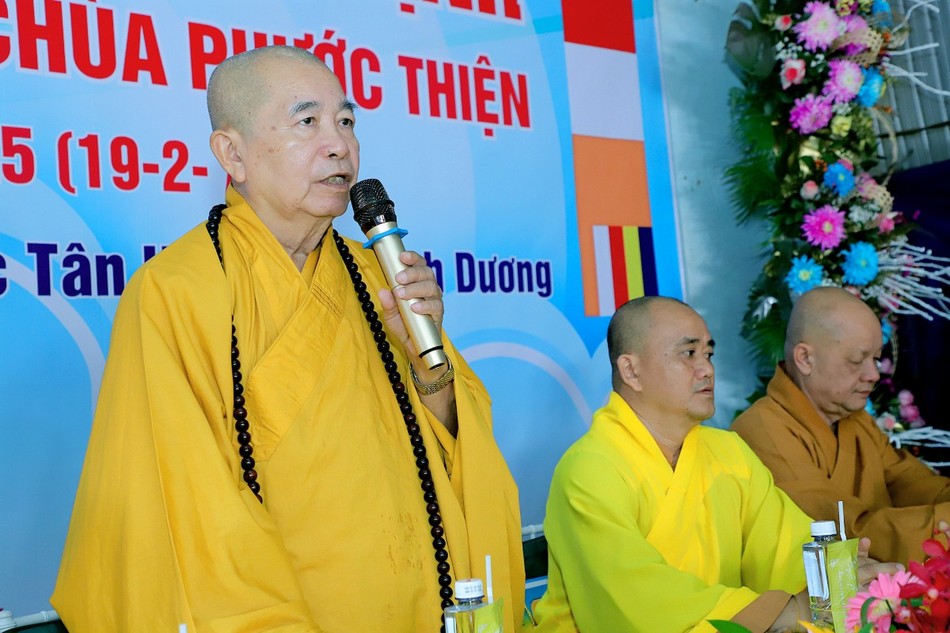 Hòa thượng Thích Thiện Duyên ban đạo từ Hòa thượng Thích Thiện Duyên ban đạo từ