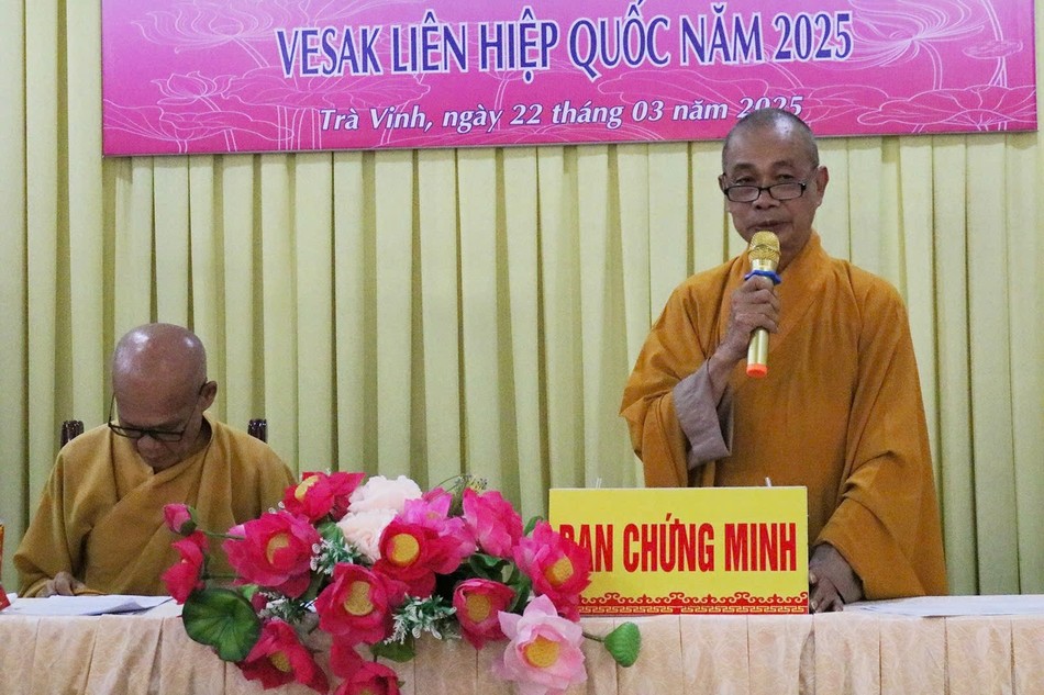 Hòa thượng Thích Huệ Pháp phát biểu chỉ đạo Hòa thượng Thích Huệ Pháp phát biểu chỉ đạo