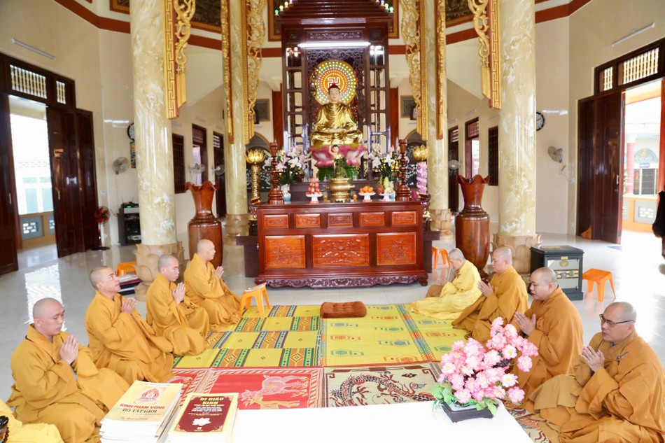 Khóa lễ Bố-tát của chư Tăng TP.Gò Công Khóa lễ Bố-tát của chư Tăng TP.Gò Công