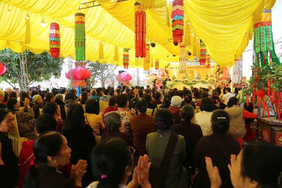 Quang cảnh buổi lễ