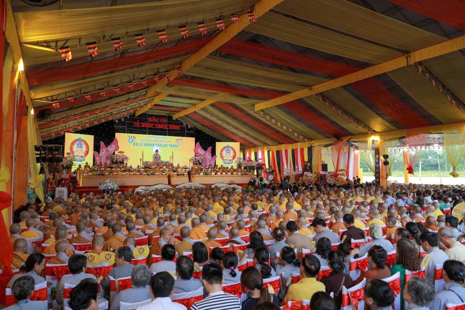 Quang cảnh buổi lễ