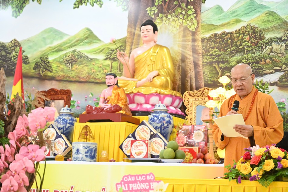 Hòa thượng Thích Quảng Tùng phát biểu khai mạc Hòa thượng Thích Quảng Tùng phát biểu khai mạc