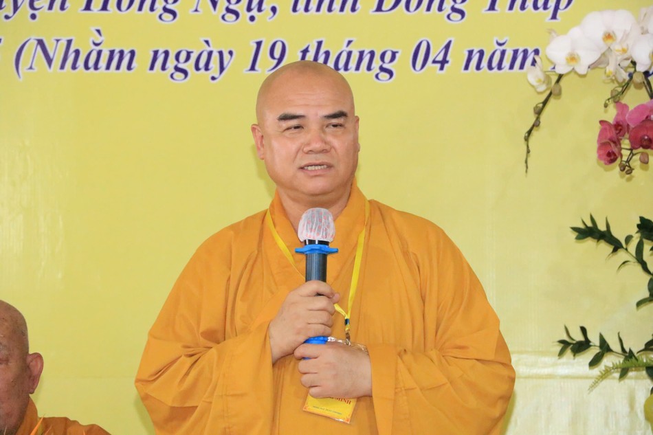 Thượng tọa Thích Tĩnh Triệt ban đạo từ Thượng tọa Thích Tĩnh Triệt ban đạo từ