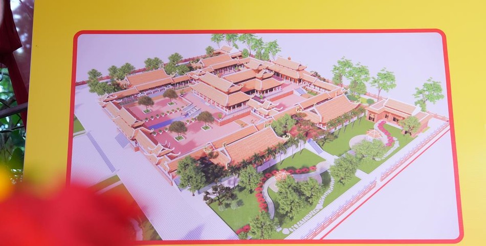 Phối cảnh tổng thể chùa Phúc Lâm cổ Phối cảnh tổng thể chùa Phúc Lâm cổ