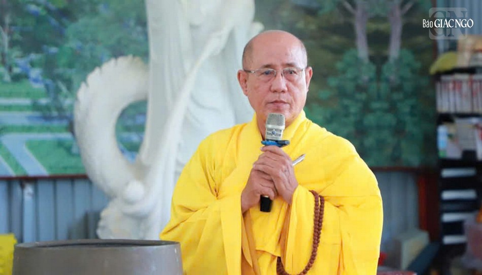 Hòa thượng Thích Minh Truyền đại lao chư tôn đức Thường trực Ban Trị sự GHPGVN TP.Thủ Đức phát biểu Hòa thượng Thích Minh Truyền đại lao chư tôn đức Thường trực Ban Trị sự GHPGVN TP.Thủ Đức phát biểu