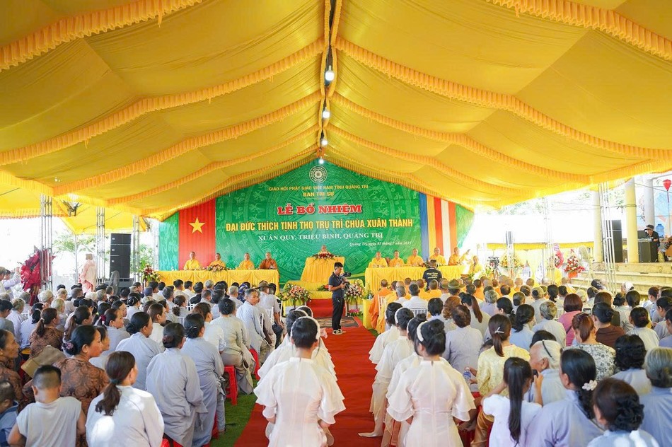 Quang cảnh buổi lễ