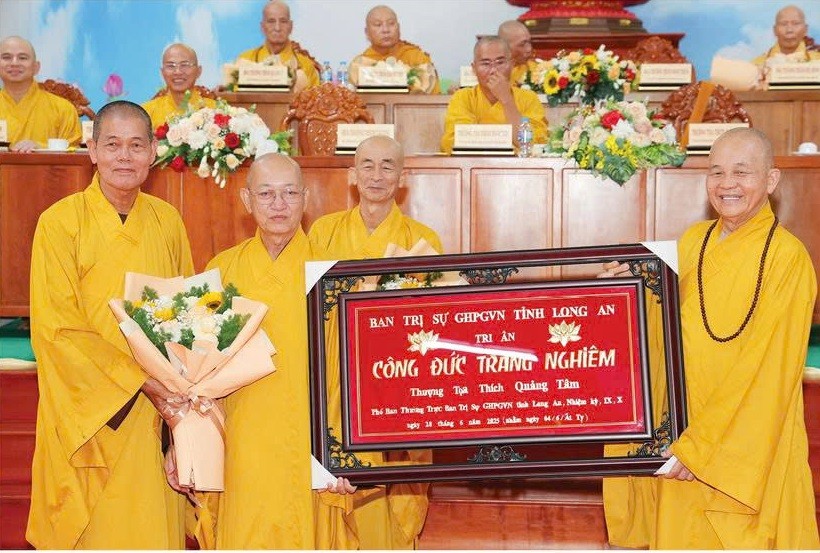 &quot;Bài học lớn nhất mà Phật giáo Long An để lại là sự đoàn kết, trí tuệ, phụng sự trong vô ngã...&quot;