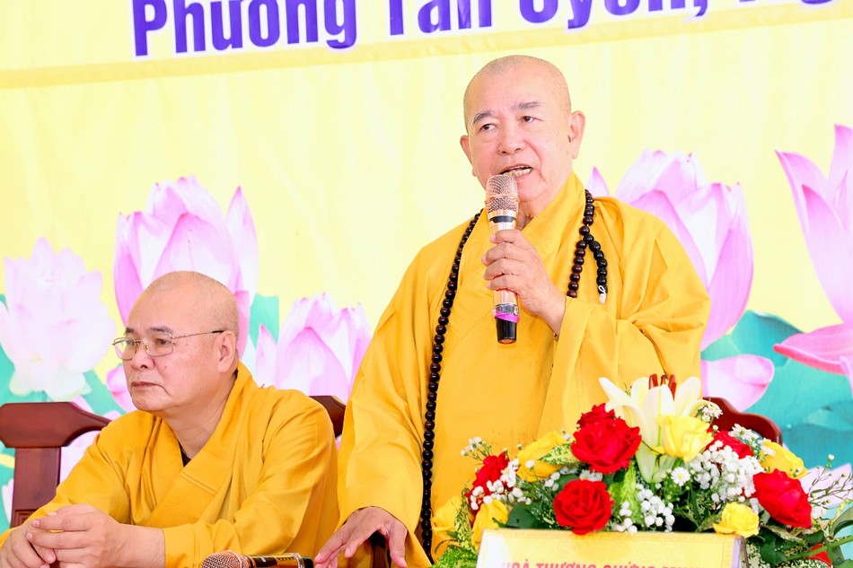 Hòa thượng Thích Thiện Duyên ban đạo từ