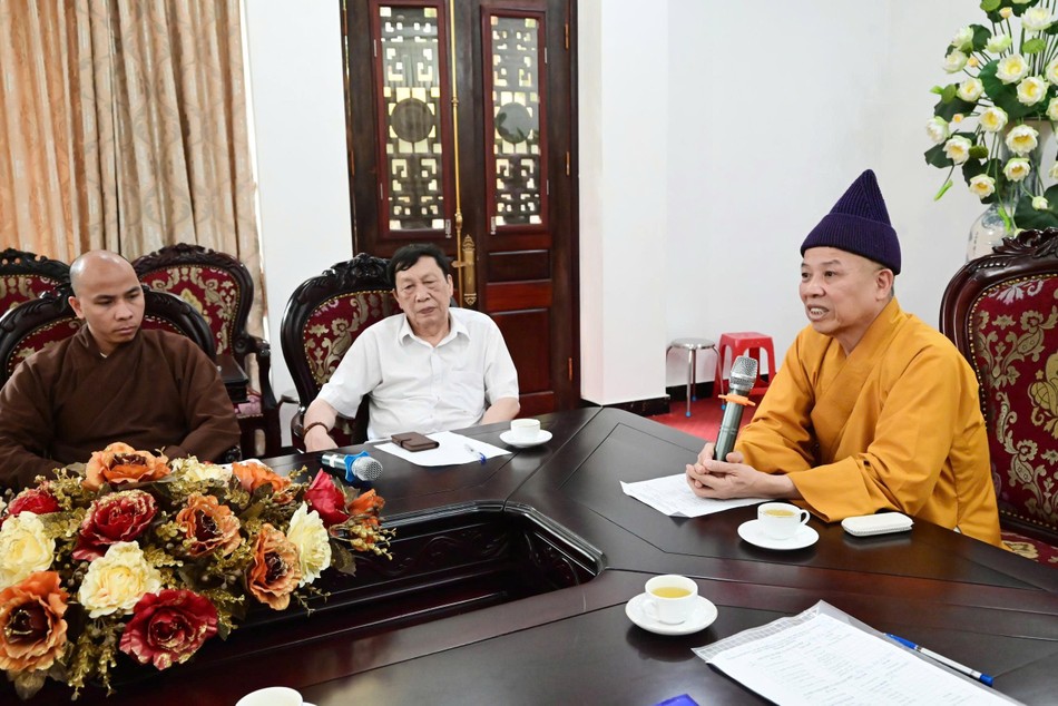 Hòa thượng Thích Thanh Quyết phát biểu đúc kết