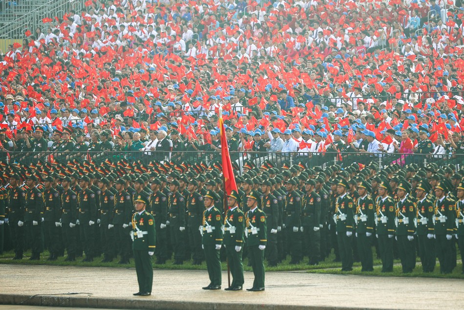 Lễ kỷ niệm, diễu binh, diễu hành 80 năm Cách mạng Tháng Tám và Quốc khánh 2-9 tại Quảng trường Ba Đình - Ảnh: Nhật Bắc Lễ kỷ niệm, diễu binh, diễu hành 80 năm Cách mạng Tháng Tám và Quốc khánh 2-9 tại Quảng trường Ba Đình - Ảnh: Nhật Bắc