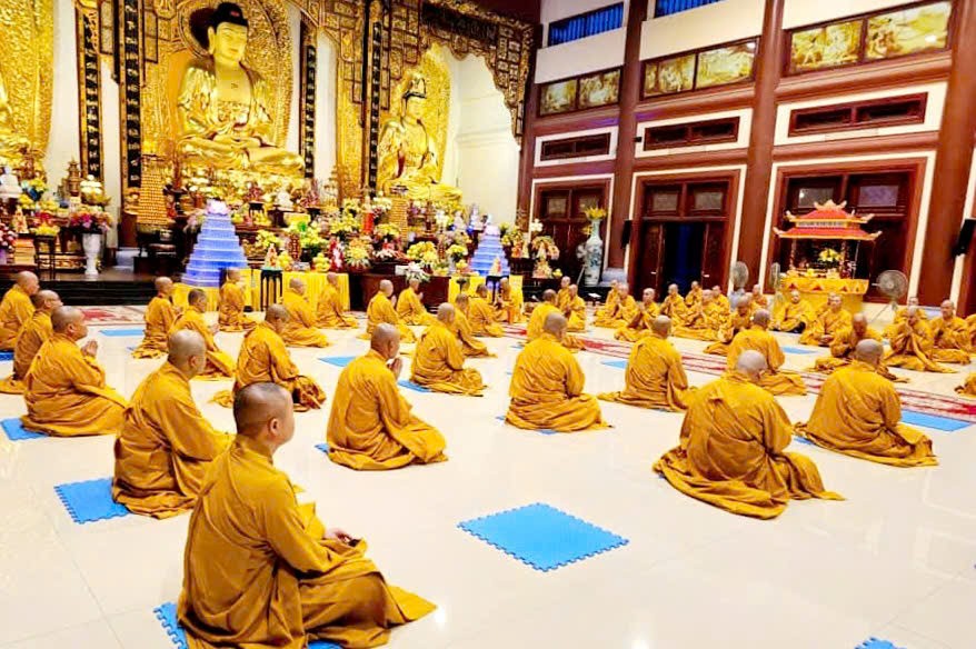 Lễ tác pháp Tự tứ tại chùa Diệc Lễ tác pháp Tự tứ tại chùa Diệc