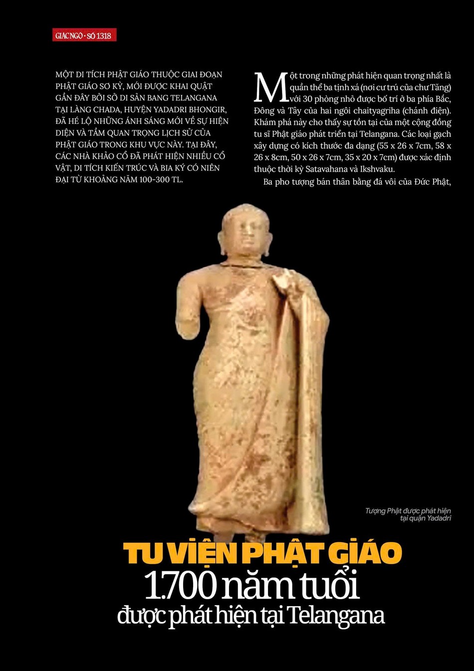 Bài trên Báo Giác Ngộ số 1318 - Thiết kế: Phòng Mỹ thuật BGN/Tống Viết Diễn