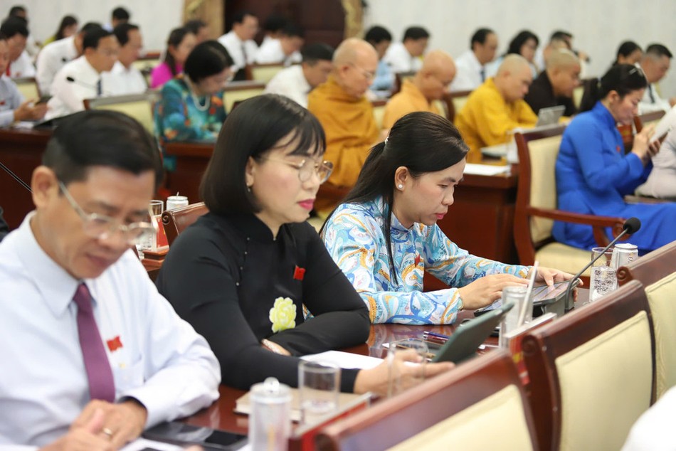 Đại biểu tham dự kỳ họp - Ảnh: TPO Đại biểu tham dự kỳ họp - Ảnh: TPO