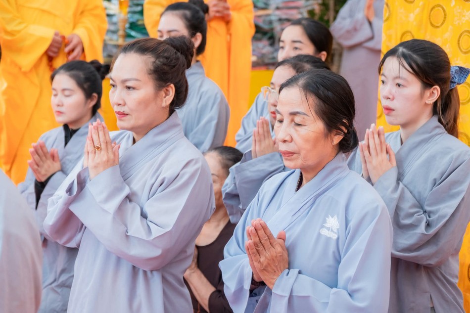 Phật tử tham dự Phật tử tham dự