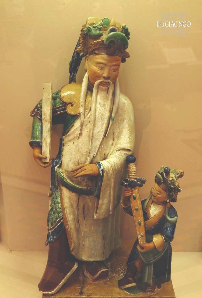 Tượng &quot;Gia quan tấn tước&quot; với hàm ý chúc tụng sự vinh hiển, đỗ đạt