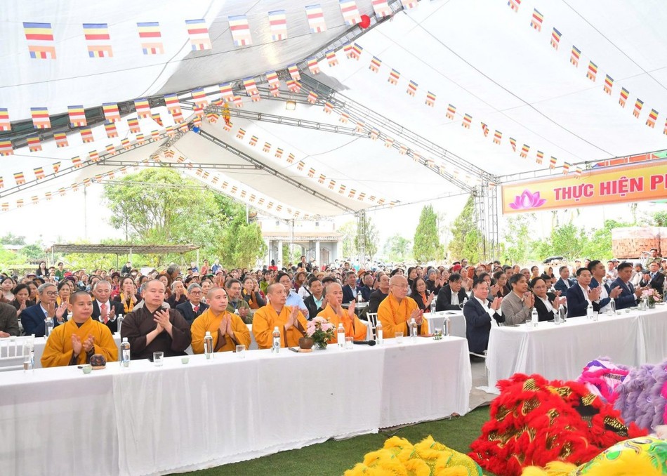 Quang cảnh buổi lễ