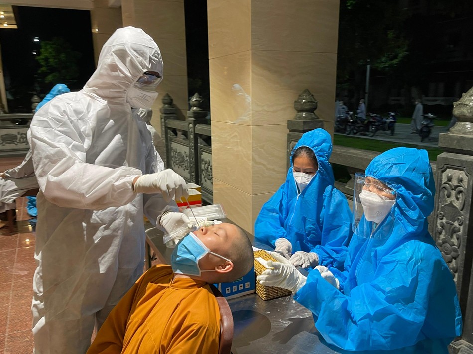 Đây là đợt lấy mẫu diện rộng trên toàn địa bàn thành phố để tầm soát