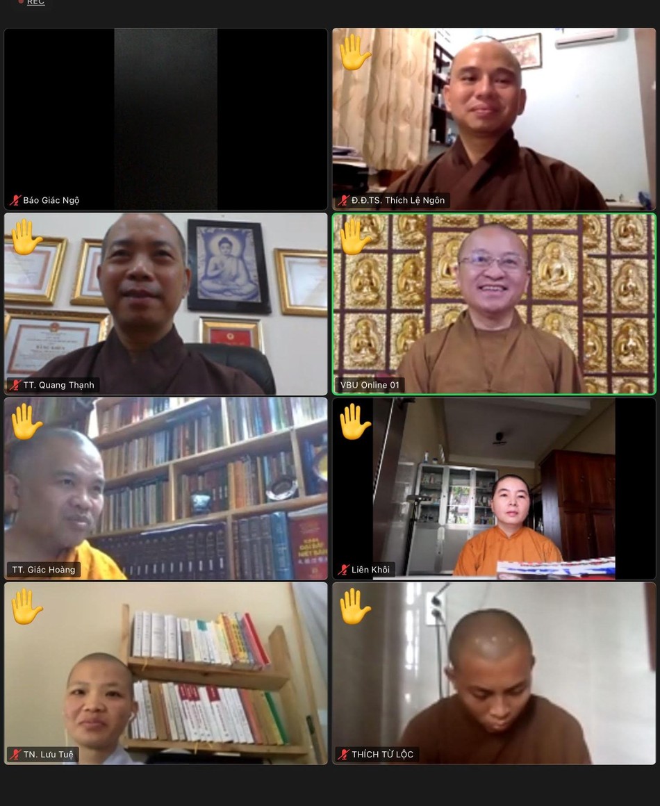 Chư tôn đức Hội đồng Điều hành tham dự Chư tôn đức Hội đồng Điều hành tham dự