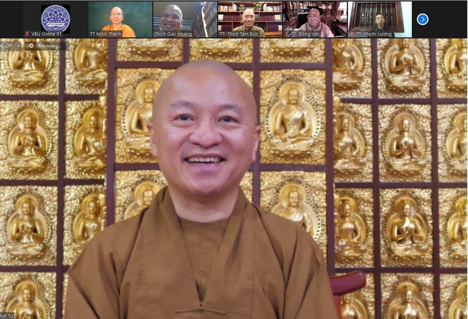 Thượng tọa Thích Nhật Từ thông tin về hội thảo 40 năm thành lập Giáo hội