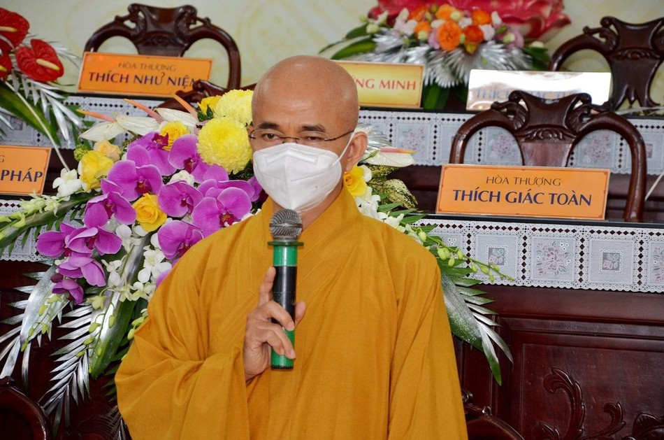 Thượng tọa Thích Thiện Quý, Phó ban kiêm Chánh Thư ký Phật giáo TP.HCM tán dương tập thể Ban Trị sự và gợi ý một số hoạt động để chào mừng cho Đại hội Phật giáo quận Thượng tọa Thích Thiện Quý, Phó ban kiêm Chánh Thư ký Phật giáo TP.HCM tán dương tập thể Ban Trị sự và gợi ý một số hoạt động để chào mừng cho Đại hội Phật giáo quận