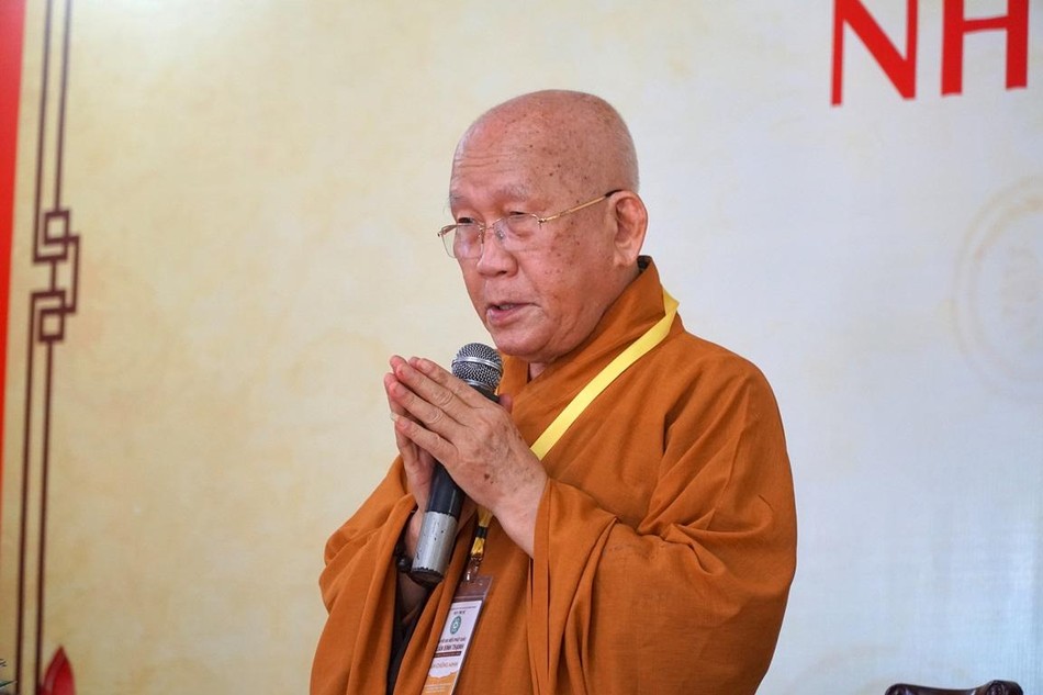 Hòa thượng Thích Như Niệm ban đạo từ