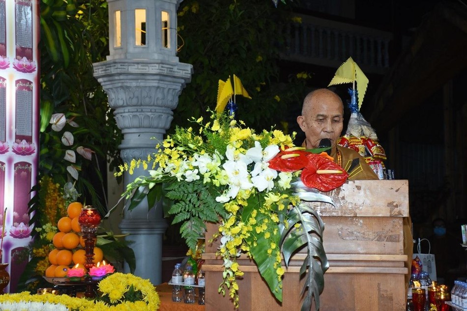 Hòa thượng Thích Thiện Lạc phát biểu khai mạc Hòa thượng Thích Thiện Lạc phát biểu khai mạc