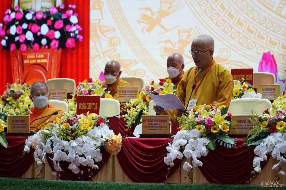 Hòa thượng Thích Minh Hạnh đúc kết Hòa thượng Thích Minh Hạnh đúc kết