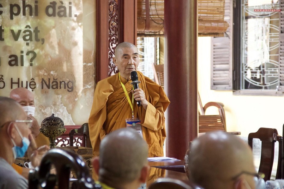 Hòa thượng Thích Giác Quang, Phó Chánh chủ khảo phát biểu Hòa thượng Thích Giác Quang, Phó Chánh chủ khảo phát biểu