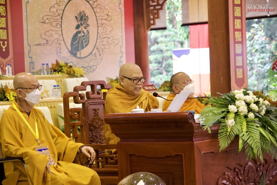 Hòa thượng Thích Giác Toàn, Phó Chủ tịch Hội đồng Trị sự giáo giới các giới tử trước lễ bế mạc
