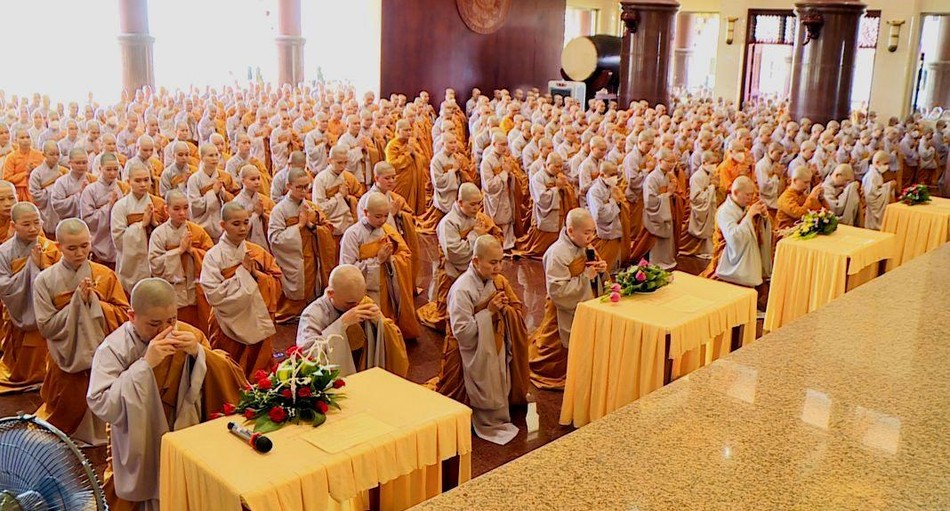 Ni sư Như Nguyệt, Phó Viện trưởng, Trưởng ban Quản viện Ni hướng dẫn chư Ni tác pháp an cư