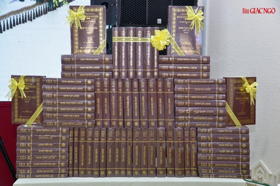Tam tạng Thánh điển Phật giáo Việt Nam đã in xong 19 bộ
