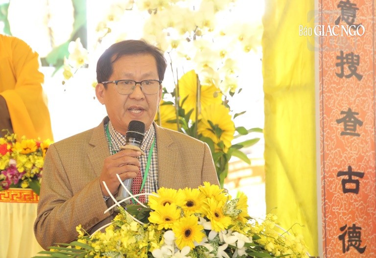 Ông Nguyễn Văn Lanh phát biểu